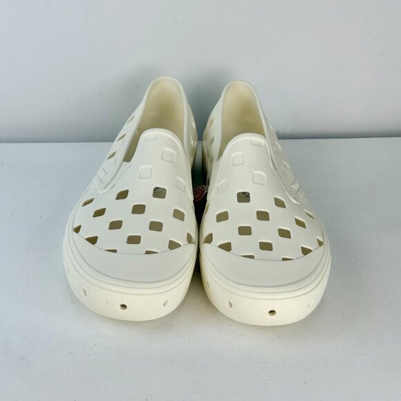 Men\'s 12 Women\'s 13.5 Vans Slip-On Mule TRK Sneakers Water Shoes - Marshmallow main image 7